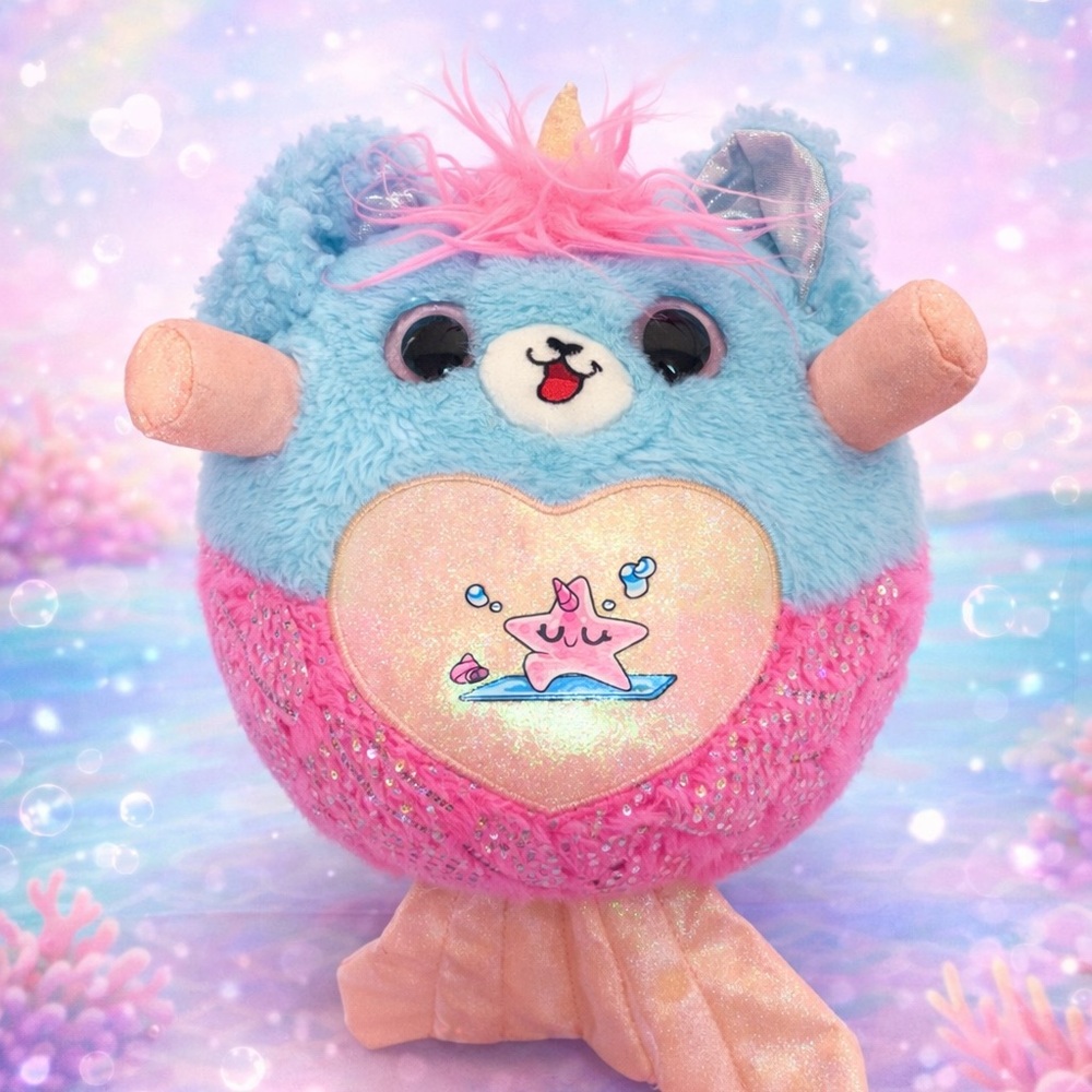 Squishmallows Unicorn Mermaid “Unimer” Fantasy Plush 12 Inches